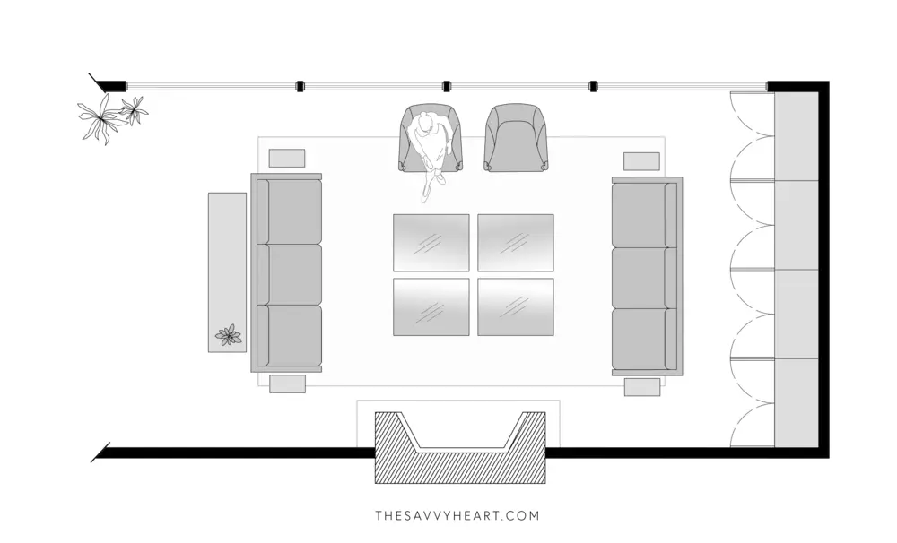 12x12 living room furniture layout