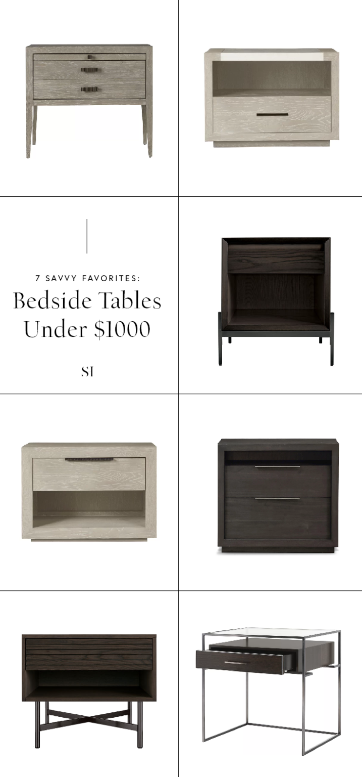 21 BestSelling Nightstands and Bedside Tables for a Modern Bedroom