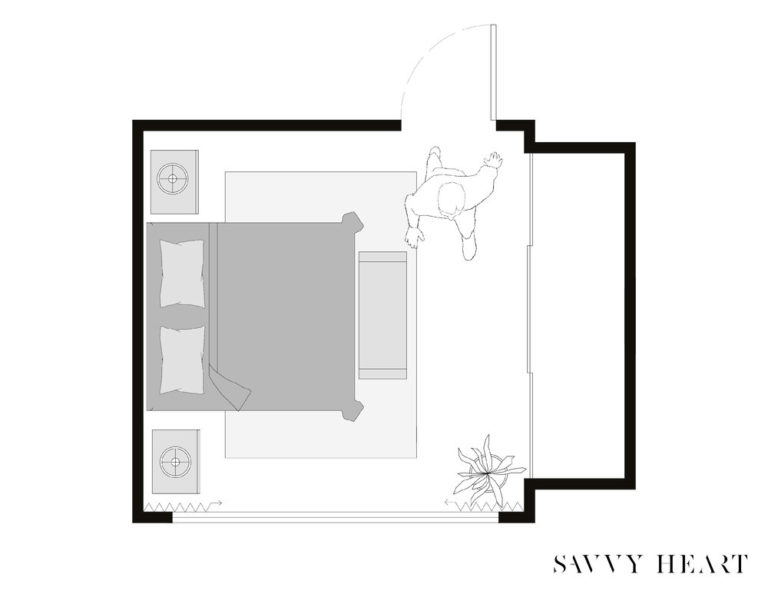 5 Layout Ideas for a 12 x 12 Square Bedroom (w/ Floor Plans) | The ...