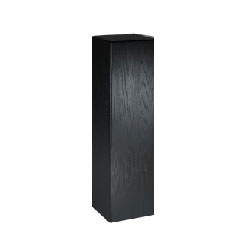 black-wood-pedestal-how-to-decorate-a-plinth-by-the-savvy-hear