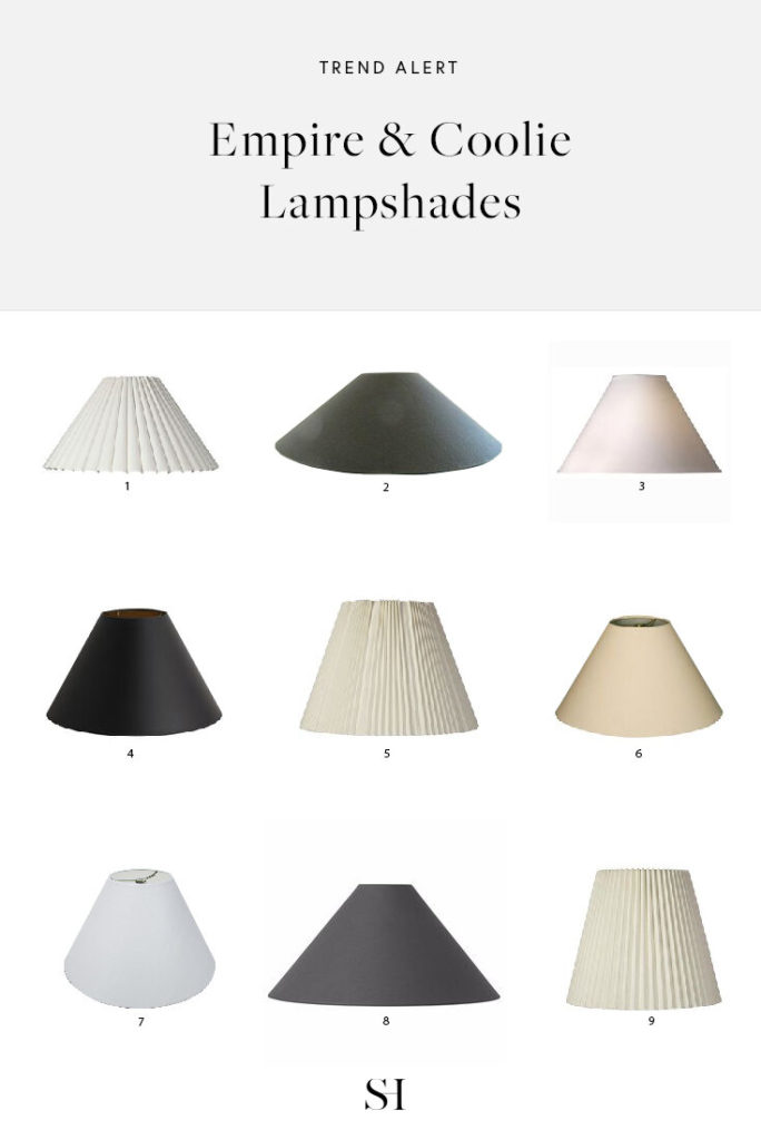 Coolie Lamp Shades, How To Make A Tapered Lampshade