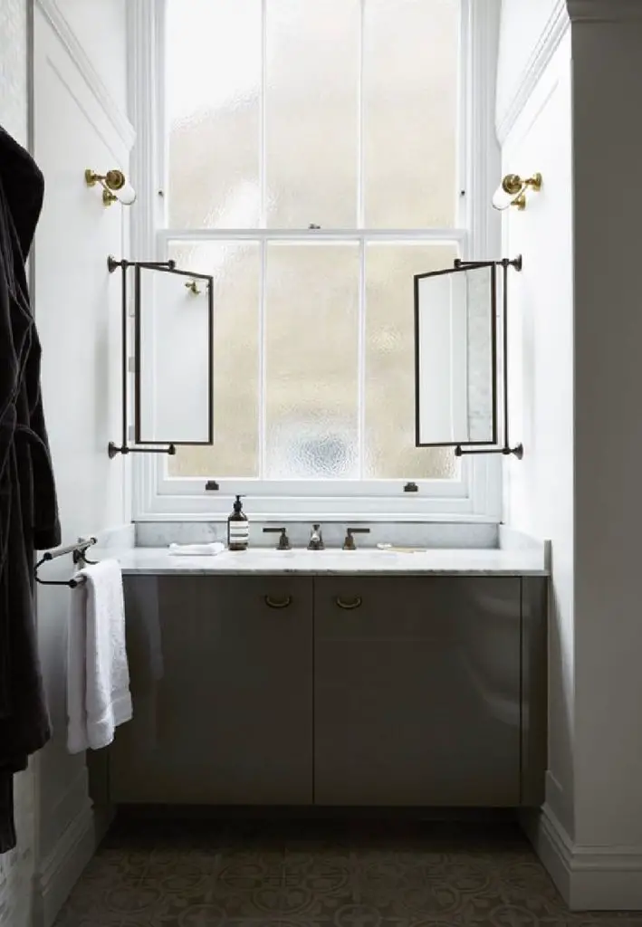 8 Bathrooms That Prove Why A Window, White Bathroom Vanity Mirror Ideas