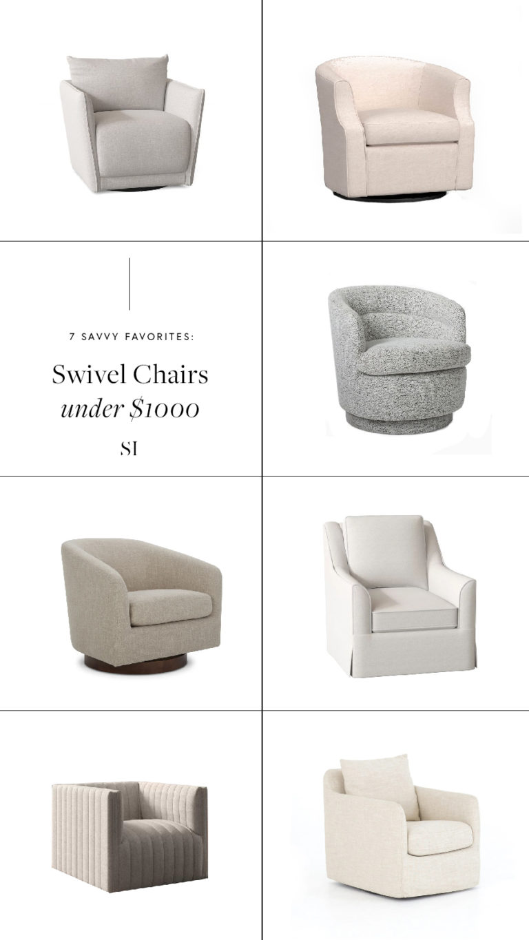 Savvy Favorites: Top-Rated Swivel Chairs For A Modern Living Room | The ...