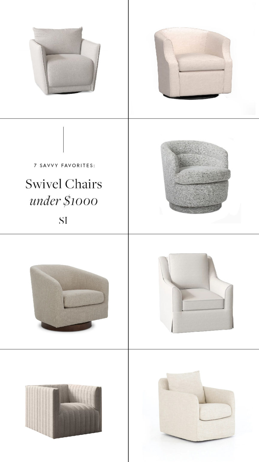 Savvy Favorites: Top-Rated Swivel Chairs For A Modern Living Room | The ...