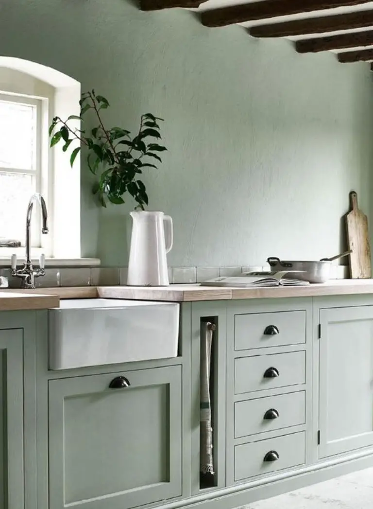 Top 7 Light Sage Green Paint Colors for Kitchen + 10 Examples