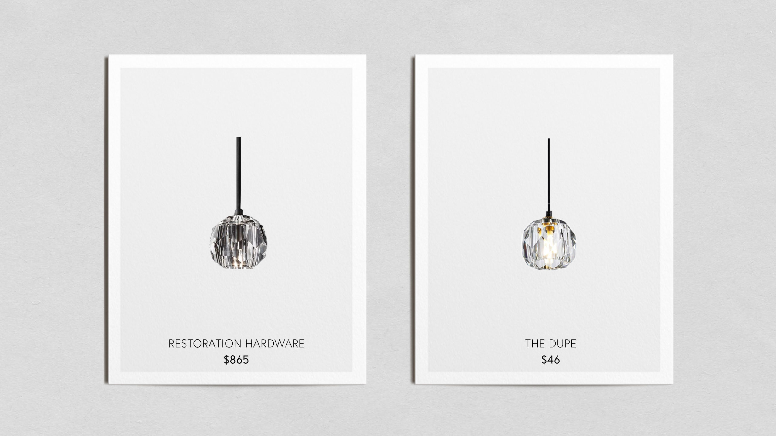 Restoration hardware lighting dupe for lamps, sconces, chandeliers and pendants.