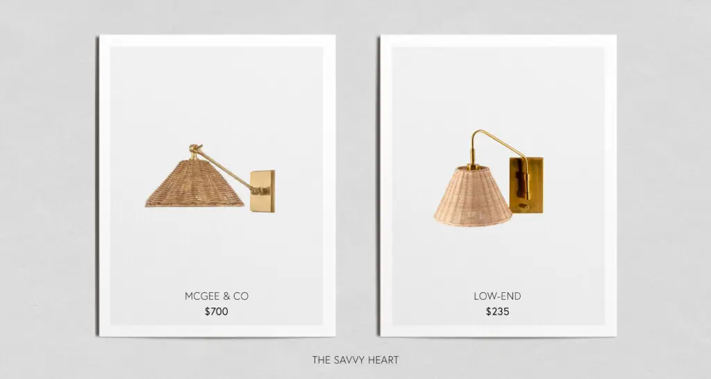 McGee and Co lighting fixture dupes for chandeliers, pendants, wall sconces, and table and floor lamps!