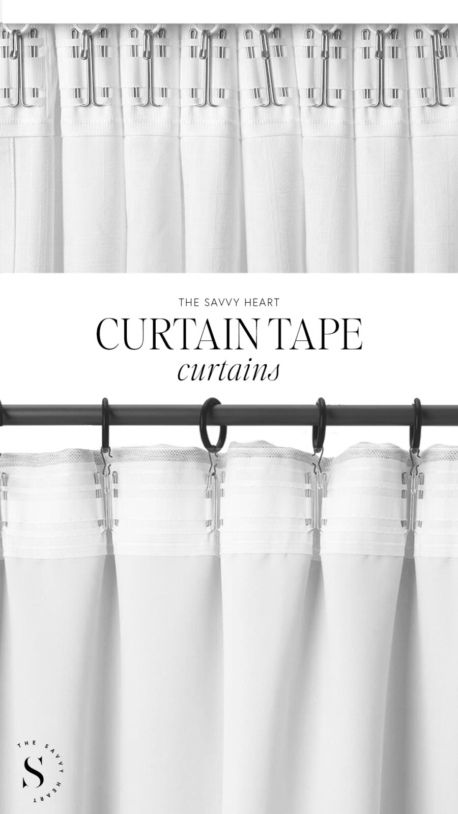 Different Drapery & Curtain Styles: What Types To Buy And Which Ones To Avoid - Curtain and drapery tape