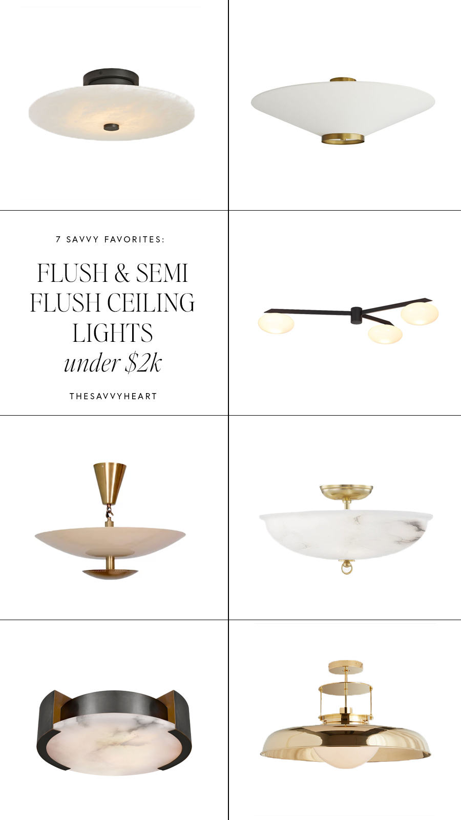 Searching for the perfect semi flush or flush lighting fixture? I rounded up 21 lights that are modern and transitional for every budget. See my designer picks.