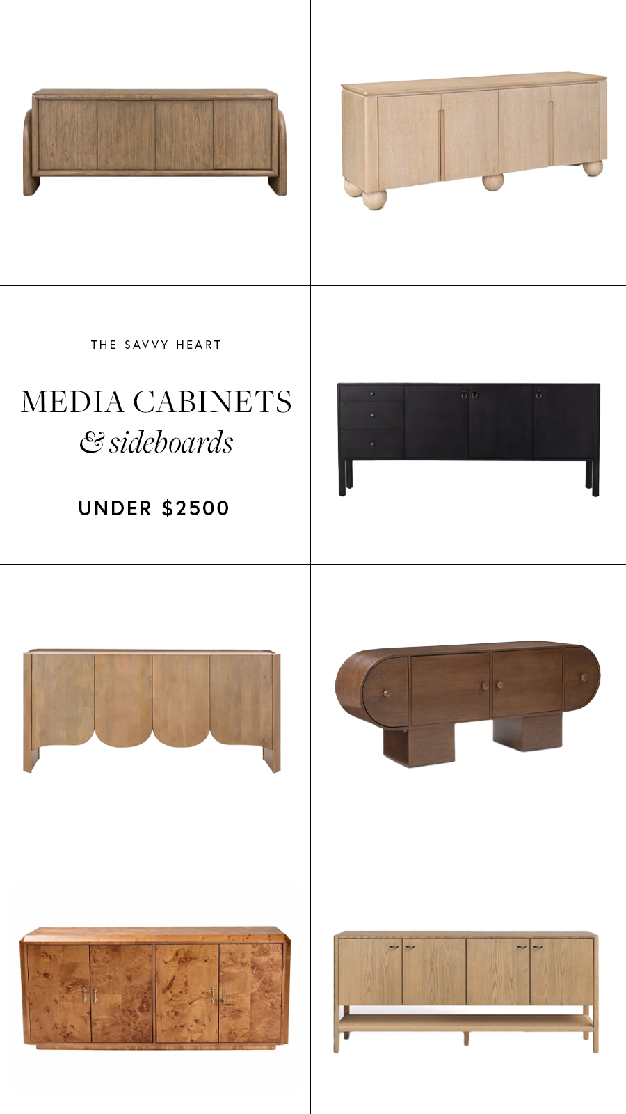 Designer Approved: 21 Affordable & Top Rated Media Consoles and Sideboards for Every Budget