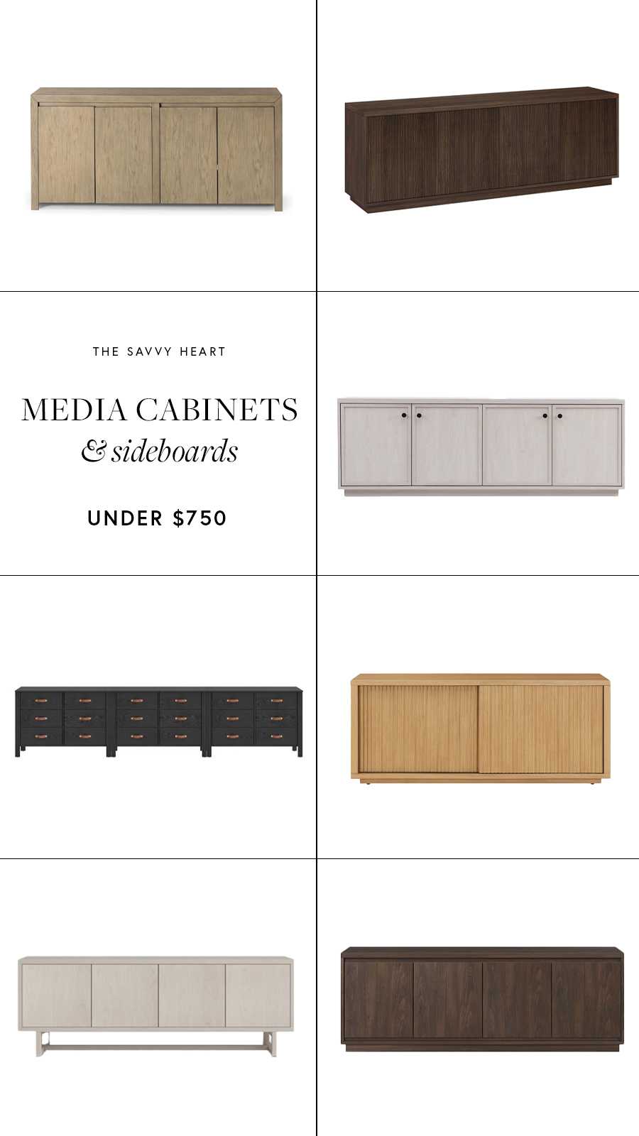 Designer Approved: 21 Affordable & Top Rated Media Consoles and Sideboards for Every Budget