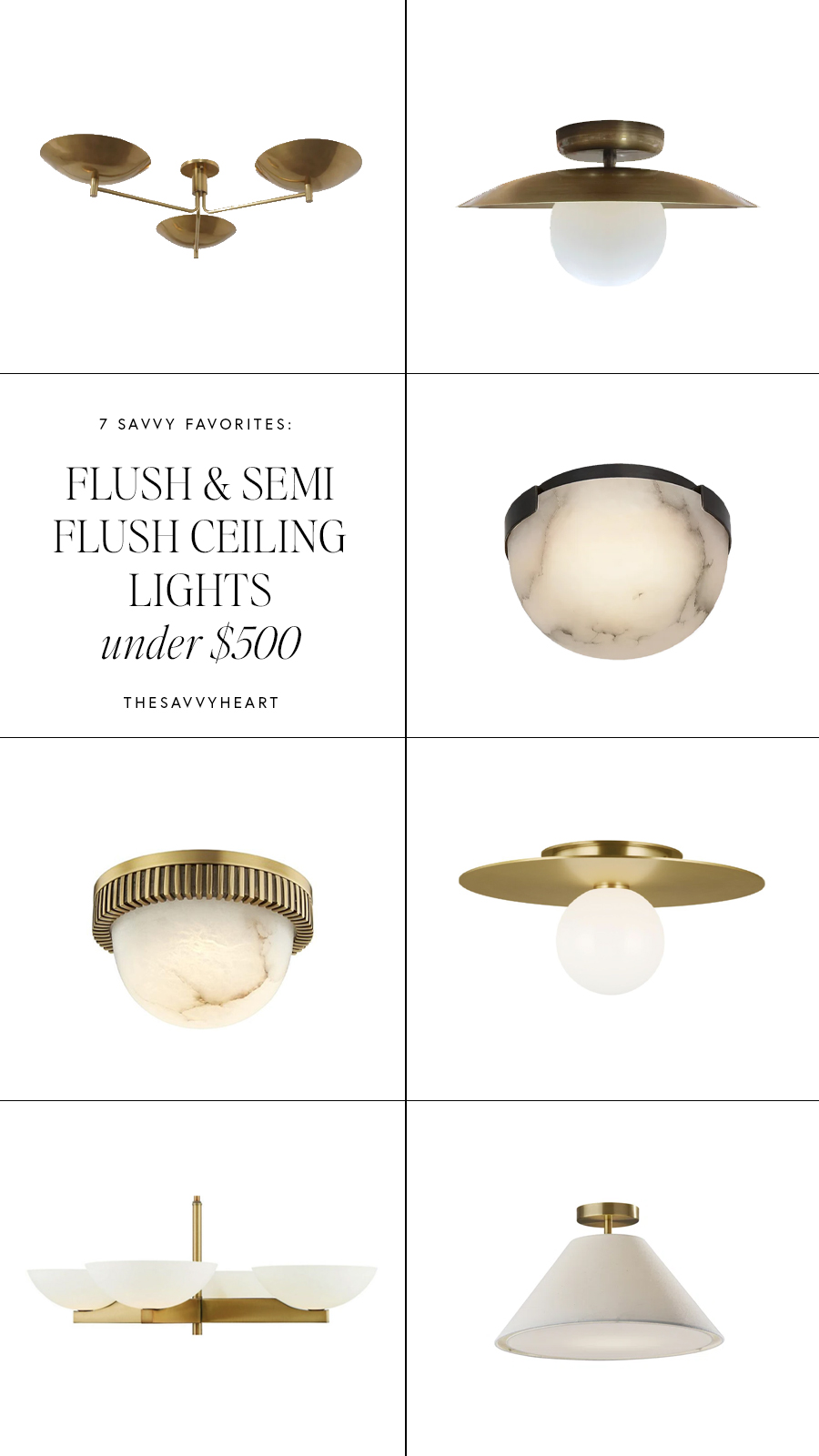 Searching for the perfect semi flush or flush lighting fixture? I rounded up 21 lights that are modern and transitional for every budget. See my designer picks.